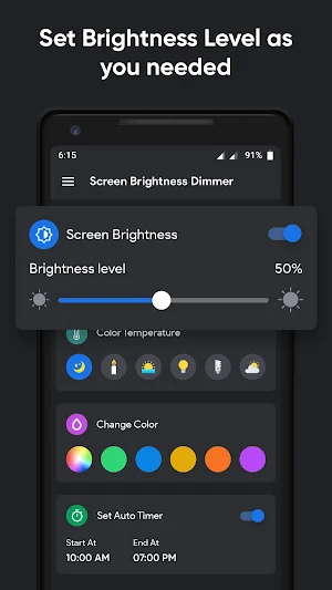 Lower Screen Brightness Dimmer - Night Filter Screenshot 0
