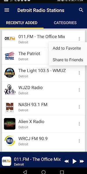 Detroit Radio Stations - Michigan, USA Screenshot 1