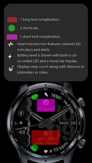 Watch Face CUE158 Screenshot 1
