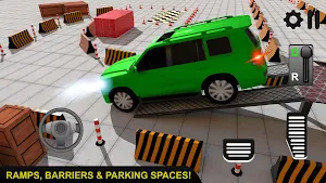 Prado Car Parking Games 3D Screenshot 1