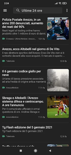 Arezzo edicola Screenshot 2