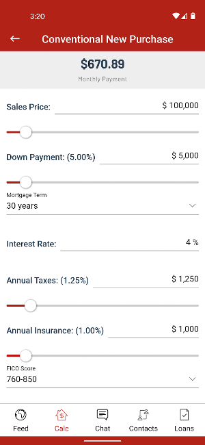 Quaint Oak Mortgage Screenshot 2