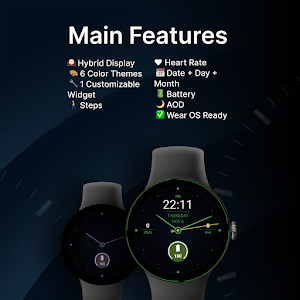 Quiet Hour Watch Face Screenshot 1
