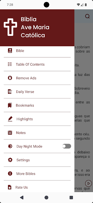 Bíblia Ave Maria Católica Screenshot 1