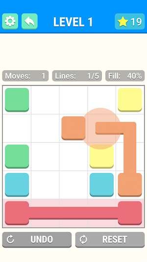 connect the color! -暇つぶし脳トレ- Screenshot 1