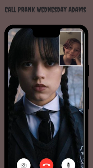 Wednesday Adams call prank Screenshot 1