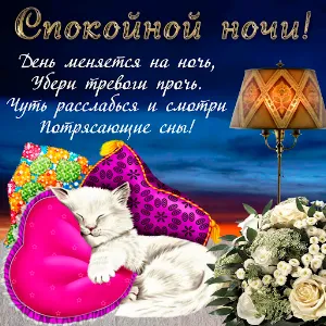 Открытки Спокойной Ночи! Screenshot 0