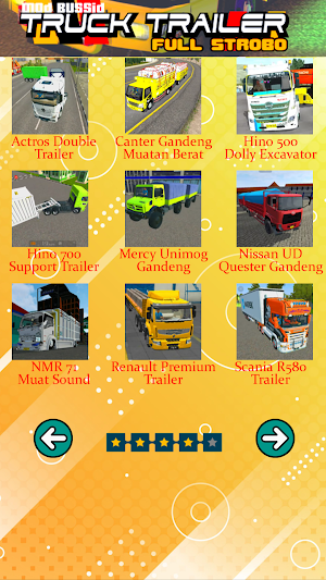 Mod Bussid Truk Trailer Full Strobo Screenshot 1