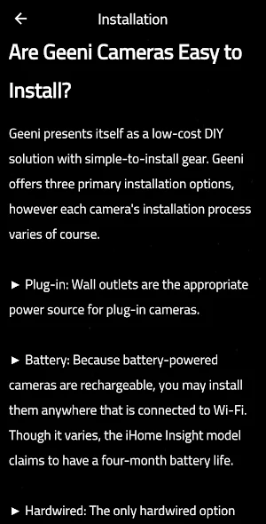Geeni Security Camera Guide Screenshot 3