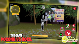 Simulator Pocong vs Bocil 3D Screenshot 0