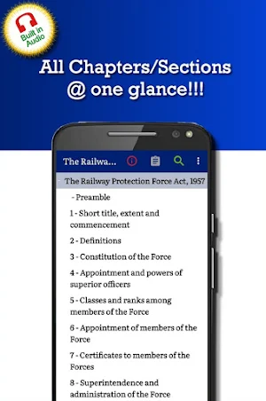 Railway Protection Force Act 1957 Screenshot 0