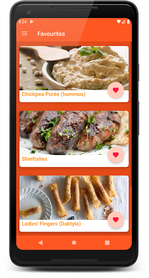 Cypriot Recipes Screenshot 1