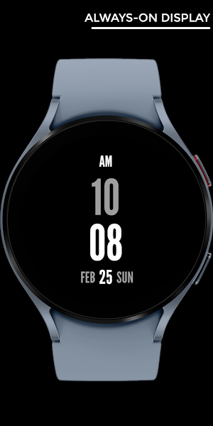 Nighty Digital 23 - watch face Screenshot 2