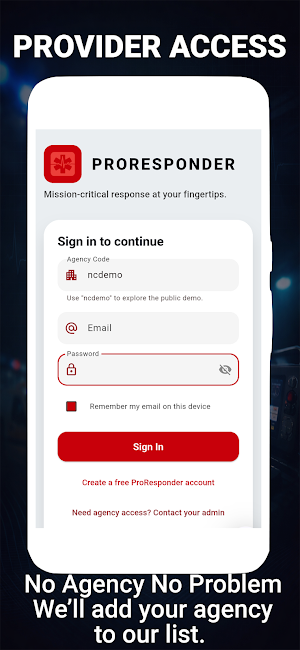 ProResponderApp Screenshot 3