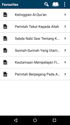 1100 Hadith Terpilih Terjemaha Screenshot 1