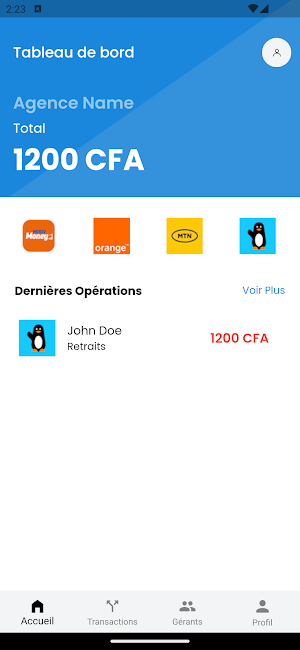 Business Gestion Screenshot 2