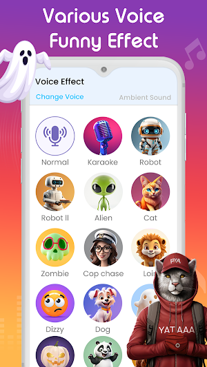 Girl Voice Changer and Effects Screenshot 1