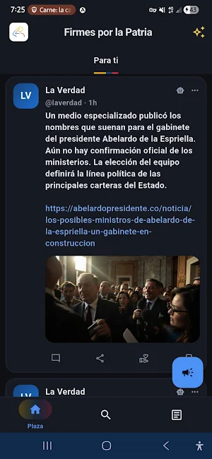 Firmes Por La Patria Screenshot 0