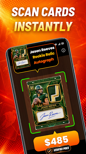 Sports Card Scanner: AI Value Screenshot 0