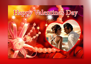 Valentine Day Photo Frame Love Screenshot 0