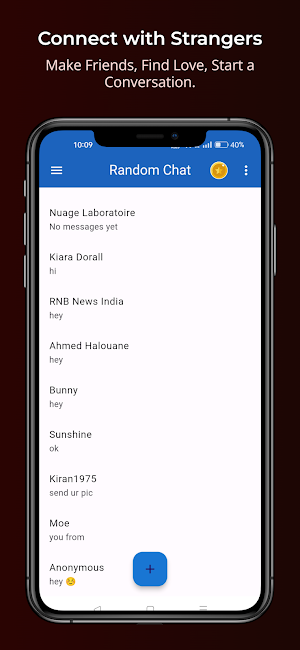 RandomConnect anonymous Chat Screenshot 1