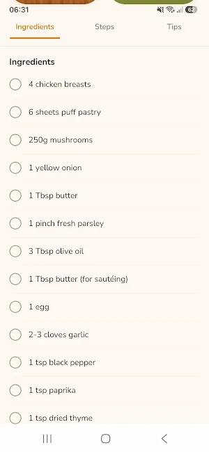 Offline Chicken Recipes Screenshot 2