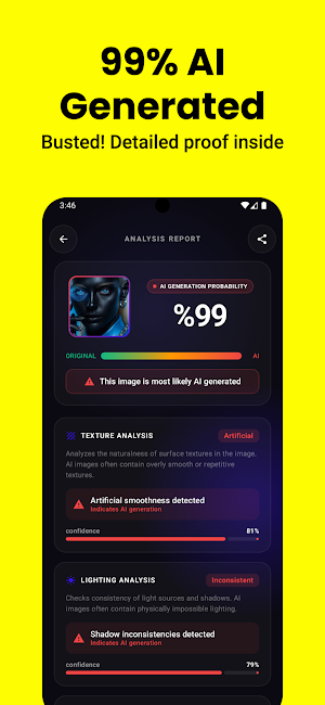 AI Image Detector - Fake Check Screenshot 2