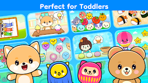 Kawaii Balloon Popping Games Screenshot 1