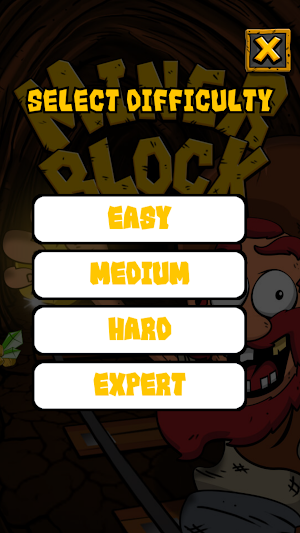 Gold Miner Blocks - Sliding br Screenshot 1