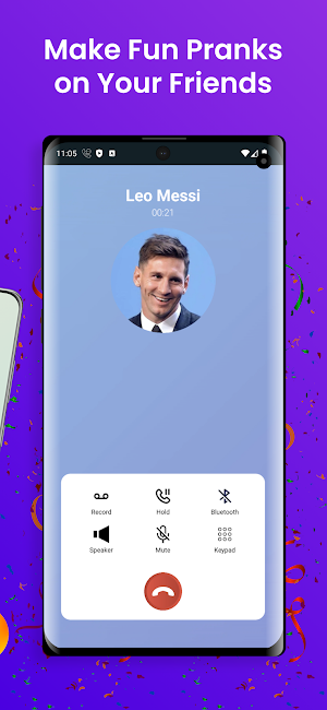 Lionel Messi Fake Video Call Screenshot 3