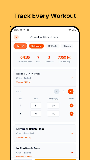 PranaFit Screenshot 1