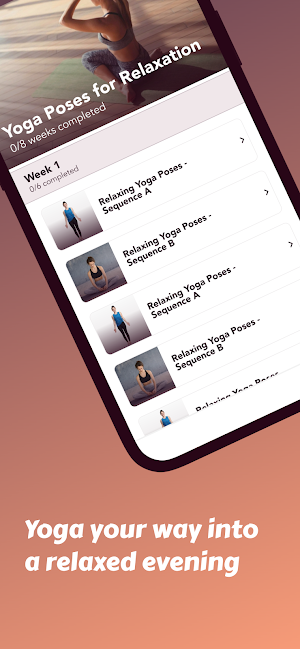 Yoga Poses for Relaxation Screenshot 1