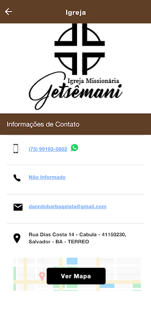 Igreja Missionária Getsêmani Screenshot 2