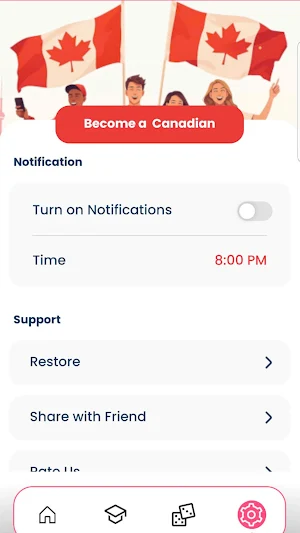 Canadian Citizenship Test Screenshot 1