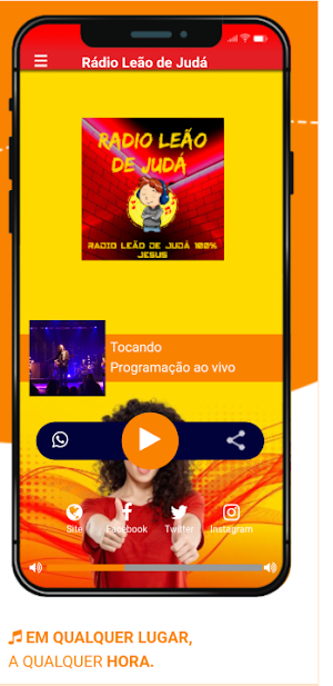 Rádio Leão de Juda Screenshot 2