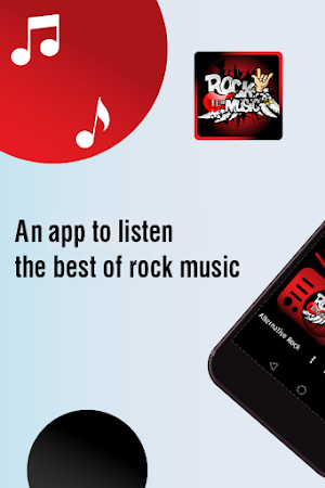 rock music app, radio rock Screenshot 0