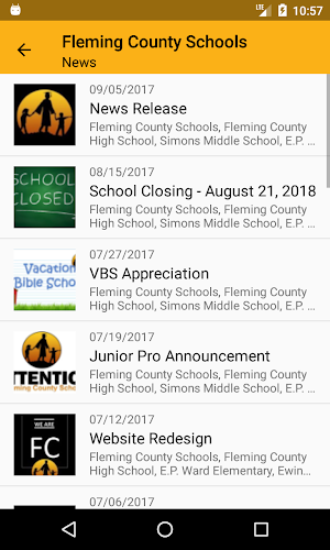 Fleming County Schools Screenshot 1