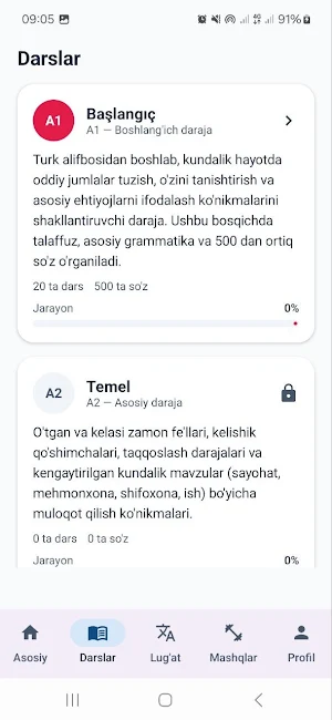 Turk tilini o'rganish Screenshot 1