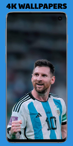 Messi Argentina Wallpaper Screenshot 1