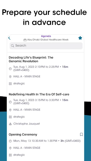 Abu Dhabi Healthcare Week Screenshot 2