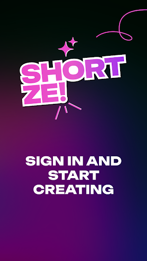 Shortze – Your Creative Stage Screenshot 0