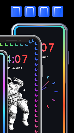 Live Wallpaper - Edge Lighting Screenshot 3