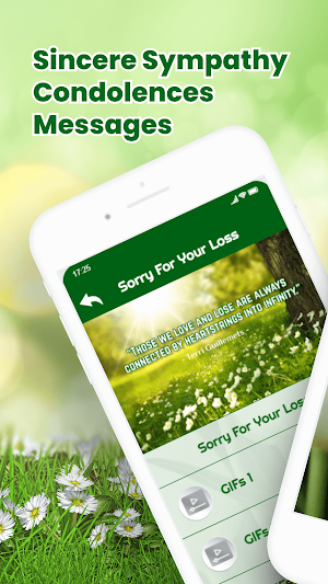 Condolences Sympathy Messages Screenshot 0