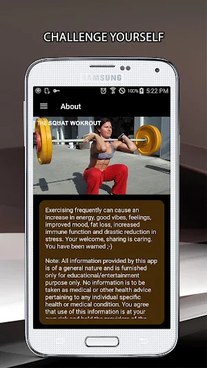 30 Day Extreme Squat Challenge Screenshot 2