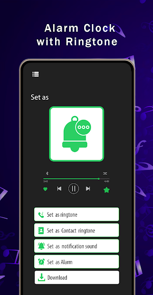 Alarm Clock with Ringtone Screenshot 3