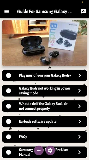Galaxy Buds Guide Screenshot 0