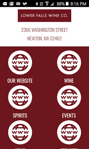 Lower Falls Wine Co. Screenshot 0