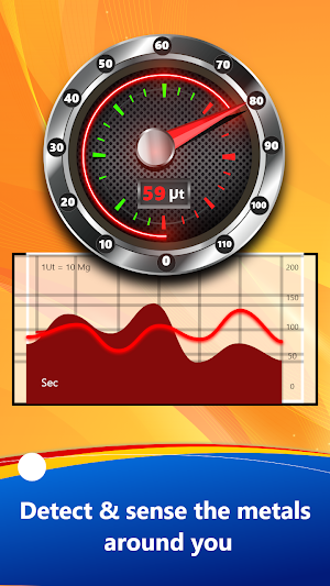 Metal detector-Find Gold emf Screenshot 0