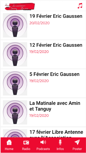 Radio les camionneurs du coeur Screenshot 3