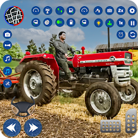 US Tractor Driving Game 3d